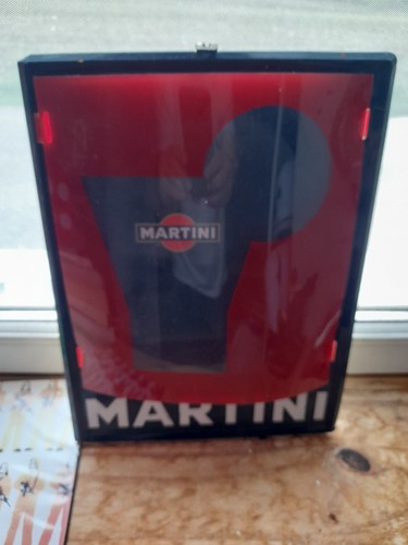 Plaque metallique martini - metallique, /