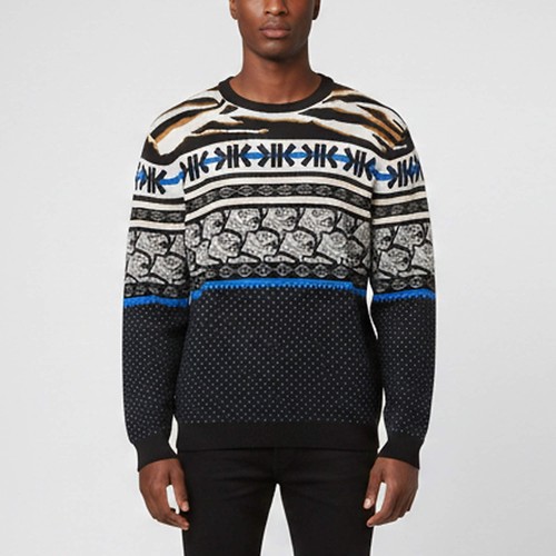 Pull laine jacquard kenzo - pull,