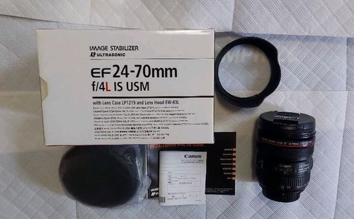 Objectif canon ef24 70mm - objectif, f4