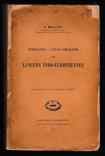 Meillet introduction a - meillet,