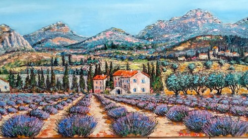 Lavandes dentelles montmirail - dentelles,