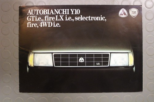 Dépliant lancia autobianchi - lancia,