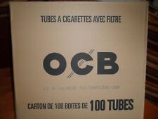 TUBES OCB / 100 BOITES DE 100