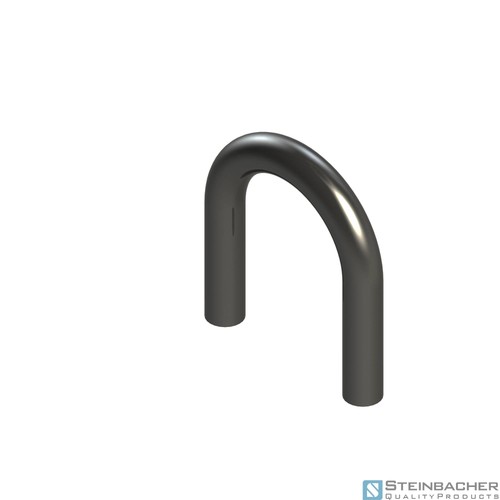 Coude acier 180 1 - acier, 1/4"