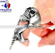Bague Armure Articulée Tête