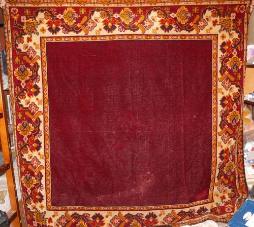 Tapis nappe ancien - tapis-nappe,