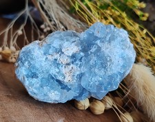 Druse célestine naturelle - druse, de