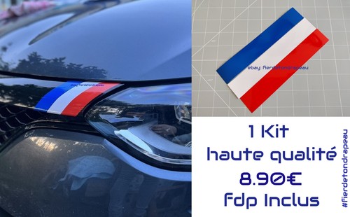 Drapeau français renault - français,