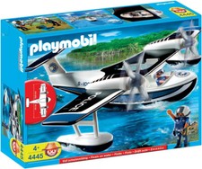 Playmobil City Action Policiers et hydravion 4445