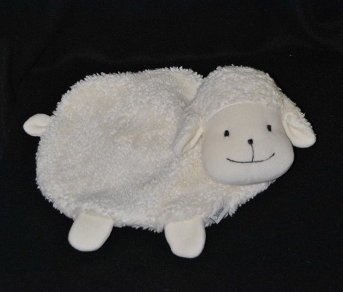Peluche doudou mouton plat