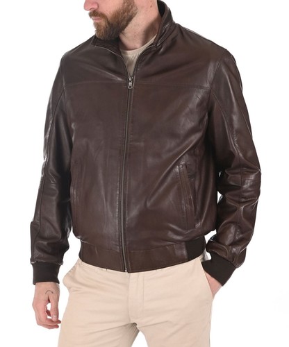 Blouson bomber homme cuir - bomber,