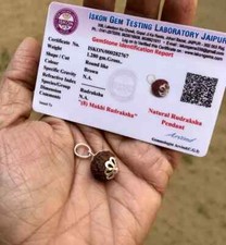 Pendentif 8 faces en argent