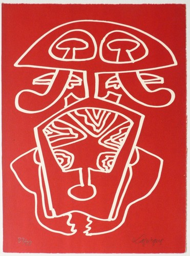 Lithographie originale - , de