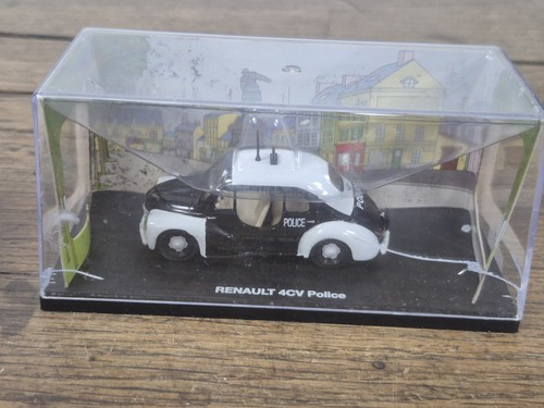 Voiture miniature renault 4cv - miniature,