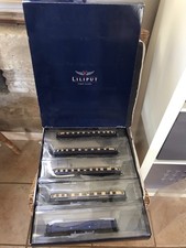 LILIPUT HO Réf 382003 : MAGNIFIQUE COFFRET RHEINGOLD de la DRG ép II comme Neuf