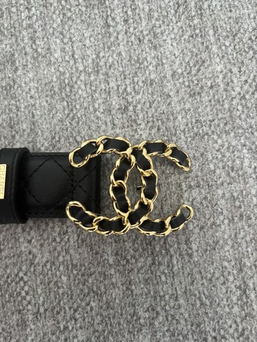 Ceinture chanel cuir - ceinture,