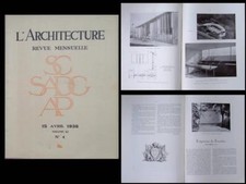 L'ARCHITECTURE 1938 BUC