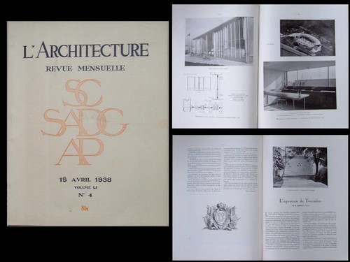 Architecture 1938 buc - l'architecture,