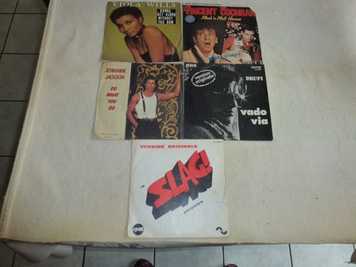 Disques tours rock - disques, 45
