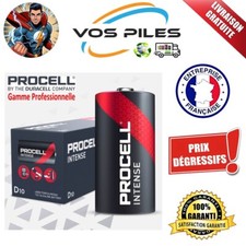 Piles Alcaline 1,5V LR20 D MN1300 AM1 18600 mAh 56 mΩ Duracell Procell Intense