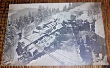 CP - Déraillement train ligne Morteau - Le Locle - SNCF - 1907 -