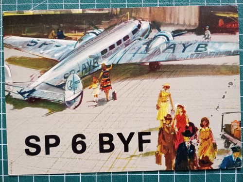 Br0516 carte radio amateur - amateur, qsl