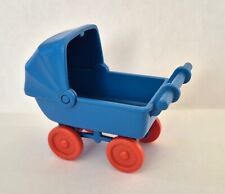 LANDAU BLEU CAPOTE AMOVIBLE