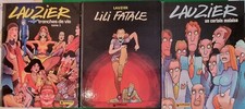 3 BD EO LAUZIER Lili fatale, un certain malaise, tranches de vie 3 Dargaud