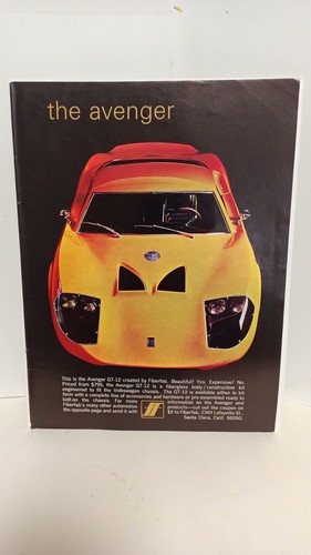 Fiberfab avenger kit - avenger, 1969