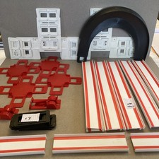 Lot CIRCUIT Course Voitures MAJORETTE MOTOR  vintage 80 LIVRAISON FR GRATUITE