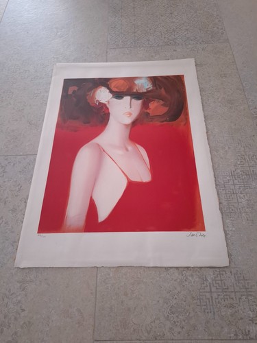 Lithographie numerotee janusz - lithographie,