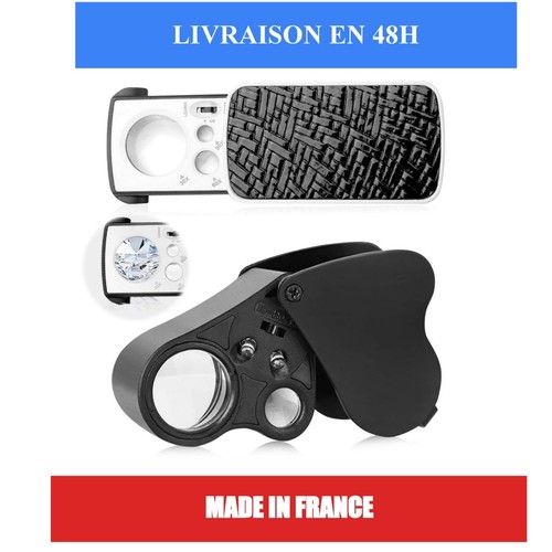 Loupes bijoutier led uv - de,