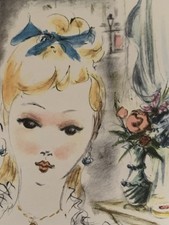 Tableau ancien estampe gravure