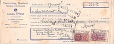 1941 MANUFACTURE FRANCAISE DE MECHES AMERICAINES LUCIEN TIVOLY A TOURS - M. M