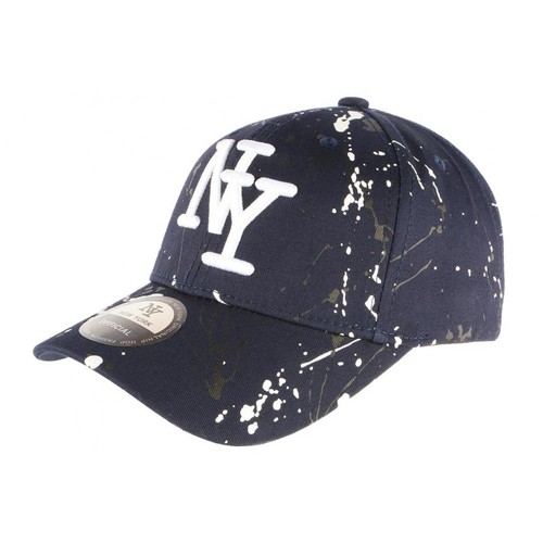 Casquette bleue blanche - bleue, et