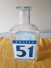 Carafe en  verre PASTIS 51