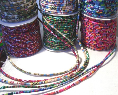 Cordon spaghetti rond motifs - cordon,