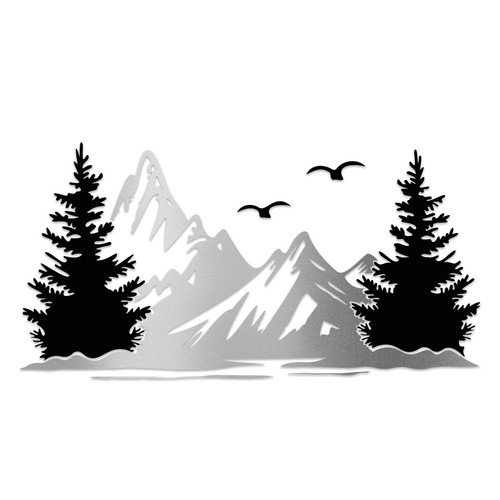 Lot autocollants montagne - lot,