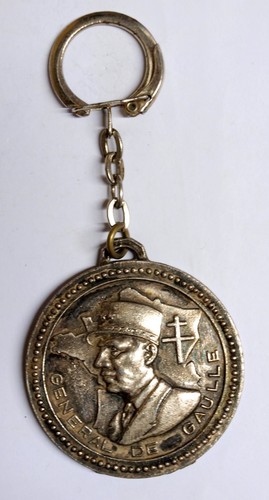 Gaulle porte clés - porte,