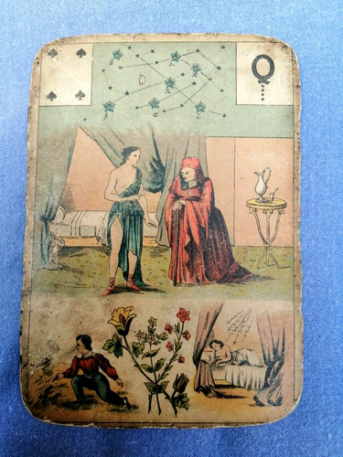 Ancienne carte tarot - ancienne,