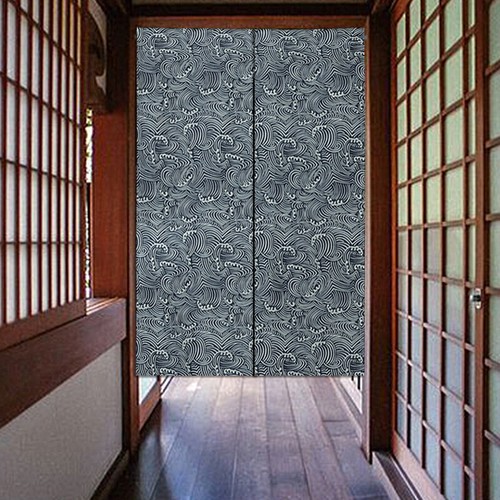 Rideau noren japonais - noren,