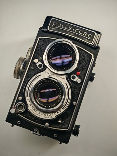 Film camera rolleicord xenar - camera,