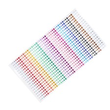  Autocollant Strass Autocollants Auto-adhésifs De Pierres Précieuses