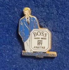 RARE PIN'S ROLAND GARROS ARBITRE BOSS 1992