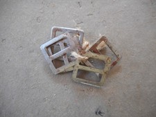 LOT DE 5 BOUCLE DE JUGULAIRE DE CASQUE ADRIAN MLE 1915