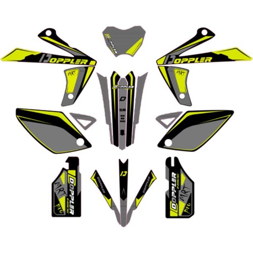 Kit deco autocollant doppler - deco/autocollant,