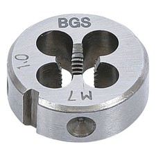 FILIERE M7 X 1.00 X 25 METRIQUE BGS - PAS STANDARD 7 X 100 - CAGE 25.4 mm