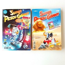 Super PICSOU géant album N°102 de 2001 et 109 de 2002 Walt Disney -lot 2 livres