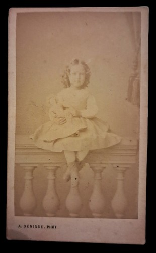 Cdv fillette poupée - , et