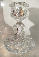 Bougeoir BACCARAT Bambou Cristal Cristallerie France 17VitA 30/10